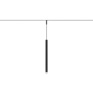 Z1060-3.24.30.BK "DROP TUBE" 3W CYLINDER SUSPENDED BLACK 24V for magnetic system MICRO Gaismas ķermenis