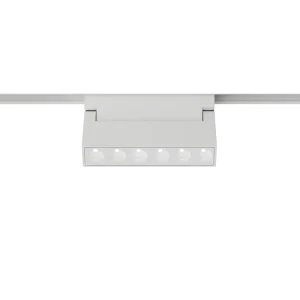 Z2935-6.24.30.WH "CUBE LENSES6" 6W SPOT LENSE WHITE 48V gaismekļis magnētiskai sistēmai EDGE