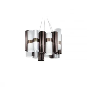 Piekaramā lampa LA LOLLO Pewter White