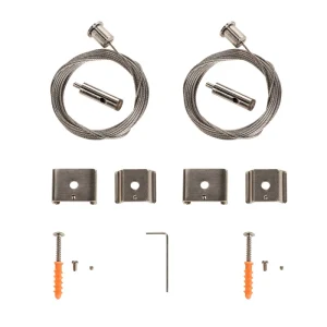 Piekare tērauda kabeļa formā Steel wire suspension for EUTRAC