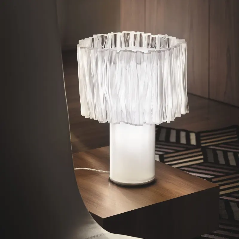 Galda lampa ACCORDEON WHITE