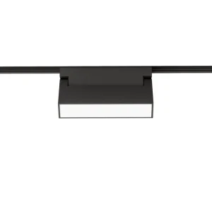 Z2935-6.OP.30.BK "CUBE LINE 6" 6W SPOT OPAL BLACK 48V for magnetic system EDGE