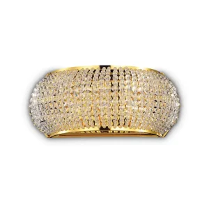Sienas lampa PASHA AP3 Gold