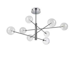 Piekaramā lampa EQUINOXE SP8 Chrome