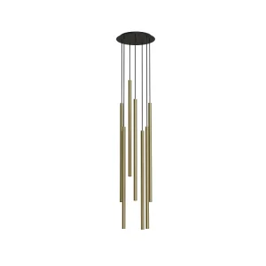 Piekarama lampa 7668 LASER SOLID BRASS VII 1000