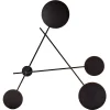 Sienas lampa Triangulum W4 BL