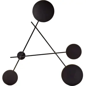 Sienas lampa Triangulum W4 BL