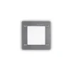Sienas lampa LETI PT1 Square Grey