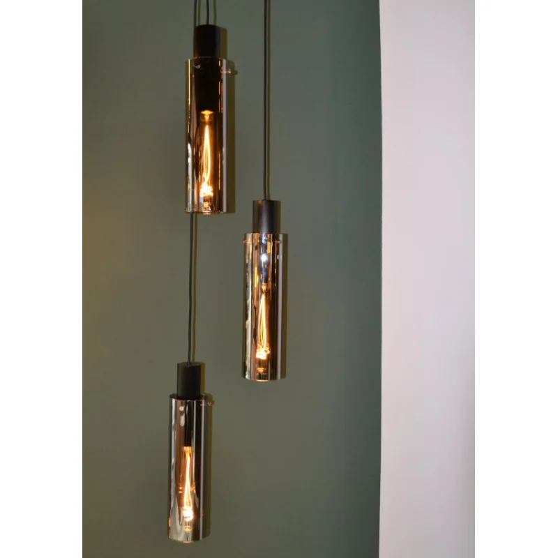 Piekaramā lampa ORLANDO Smoke Grey