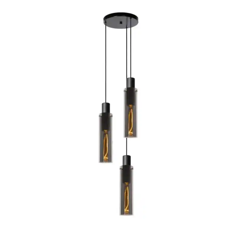Piekaramā lampa ORLANDO Smoke Grey