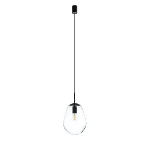 Piekaramā lampa 7800 PEAR BLACK S