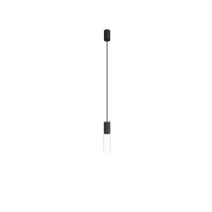 Piekaramā lampa 7865 CYLINDER BLACK M ZWIS