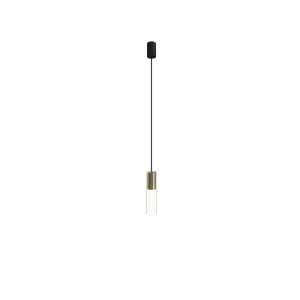 Piekaramā lampa 7868 CYLINDER SOLID BRASS M ZWIS