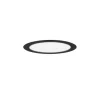 Iebūvējama lampa DISC Ø 12 cm Black