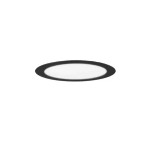 Iebūvējama lampa DISC Ø 12 cm Black