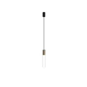 Piekaramā lampa 7867 CYLINDER SOLID BRASS L ZWIS