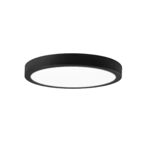 Iebūvējama lampa DISC SURFACE Ø 30 cm Black