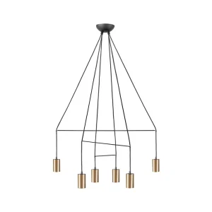 Piekaramā lampa 7956 IMBRIA SOLID BRASS VI