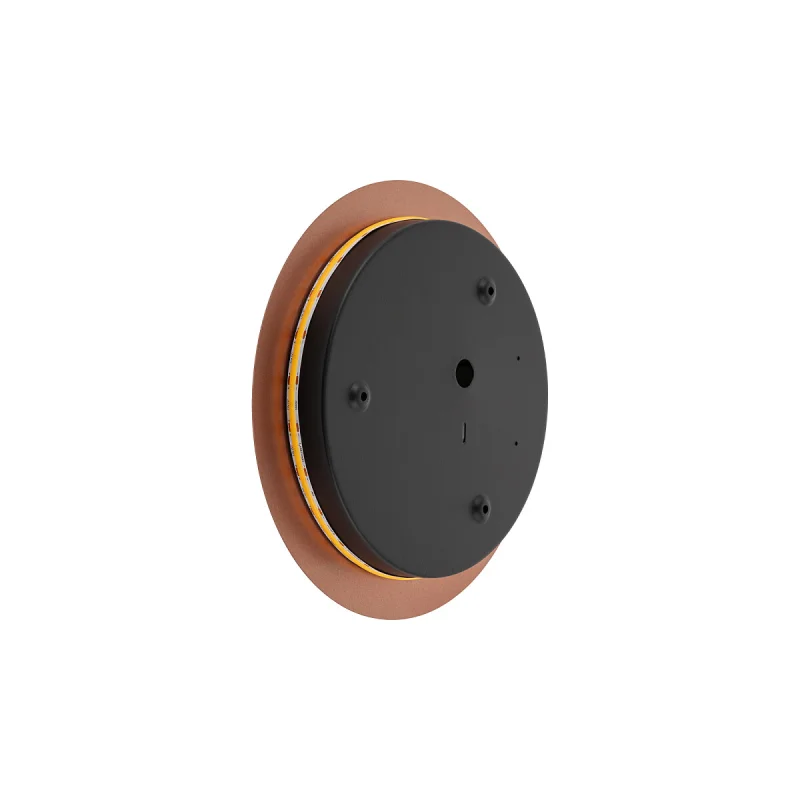 Sienas lampa 10347 RING LED COPPER M