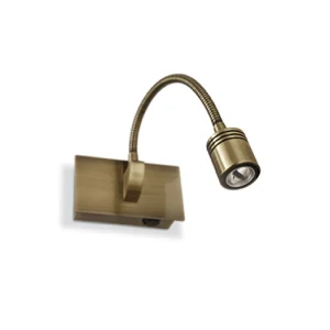 Sienas lampa DYNAMO AP1 Antique Brass