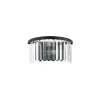 Sienas lampa 7633 CRISTAL BLACK KINKIET