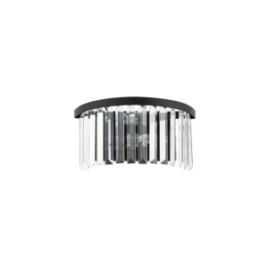 Sienas lampa 7633 CRISTAL BLACK KINKIET