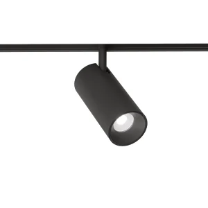 Z2936-12.36.30.BK "SHINE 12" 10W SPOT BLACK 48V gaismekļis magnētiskai sistēmai EDGE