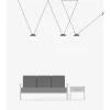 Piekaramā lampa MINE SPACE Grey