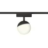 Z3055-6.OP.30.BK "HALO" LED 6W BALL 3000K BLACK 48V for magnetic system LITE Gaismas ķermenis