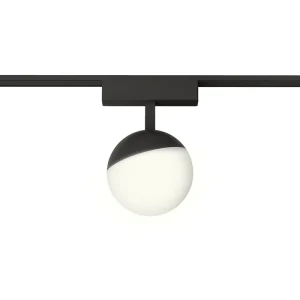 Z3055-6.OP.30.BK "HALO" LED 6W BALL 3000K BLACK 48V for magnetic system LITE Gaismas ķermenis