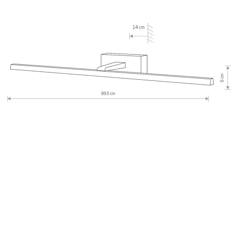 Sienas lampa 10290 VAN GOGH LED WHITE L