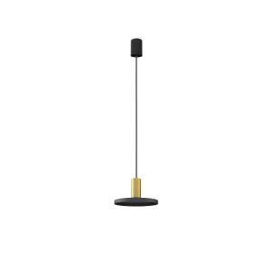 Piekaramā lampa 8100 HERMANOS B BLACK/SOLID BRASS