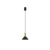 Piekaramā lampa 8103 HERMANOS A BLACK/SOLID BRASS