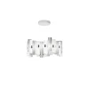 Piekaramā lampa LA LOLLO Ø 80 cm WH