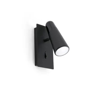 Sienas lampa LAO LED Black 1L
