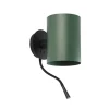 Sienas lampa GUADALUPE Black-Green