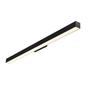 Sienas lampa Q-LINE Black