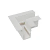 Z2000-48.TR.HC.WH HORIZONTAL CORNER TRIMLESS WHITE for magnetic system EDGE
