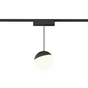 Z3065-6.OP.30.BK "HALO WIRE" 6W BALL SUSPENDED BLACK 48V for magnetic system LITE Gaismas ķermenis