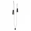 Pirkaramā lampa 9263 DOVER BLACK II KINKIET KABEL