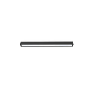 Griestu lampa 7598 STRAIGHT LED BLACK CEILING 90