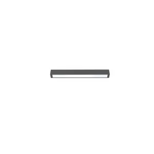 Griestu lampa 7552 STRAIGHT LED GRAPHITE CEILING 60