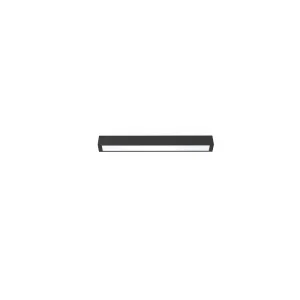 Griestu lampa 7597 STRAIGHT LED BLACK CEILING 60