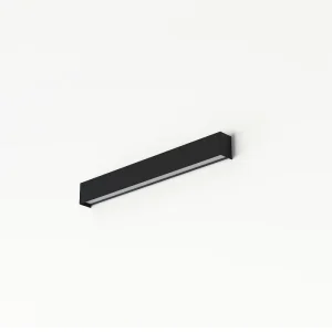 Sienas lampa 7596 STRAIGHT WALL LED BLACK S