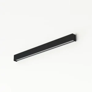 Sienas lampa 7594 STRAIGHT WALL LED BLACK M