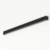 Sienas lampa 7595 STRAIGHT WALL LED BLACK L