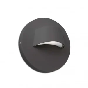 Sienas lampa BROW Dark grey