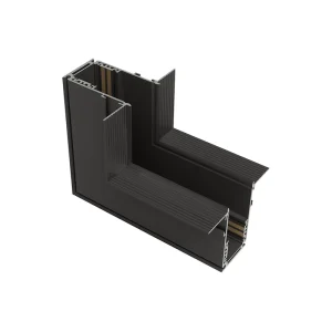 Z2000-48.TR.VC.BK VERTICAL CORNER TRIMLESS BLACK magnetic system EDGE