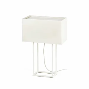 Galda lampa VESPER White