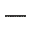 Z1030-12.30.30.BK "POINT12" 12W LENSES LINE SURFACE 3000K BLACK 24V for magnetic system MICRO